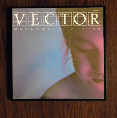 Framed Vintage Record Album  - Mannequin Virtue  -  Vector  0038