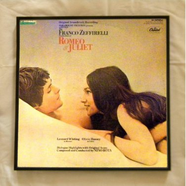 Original Soundtrack of Franco Zeffirelli's Romeo and Julie - Framed  Record Album Cover â�� 0098
