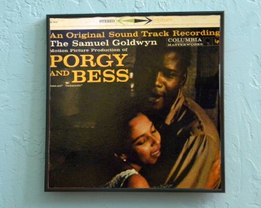 Gershwin's Porgy and Bess the original sound track recording - Framed Record Album Cover â�� 0099