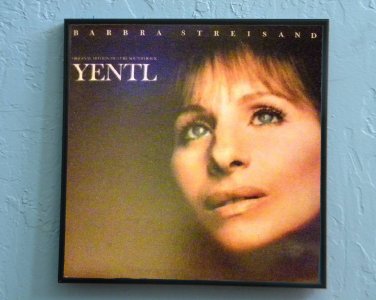 Yentl  -  Barbara Streisand - Framed Vintage Record Album Cover â�� 0103