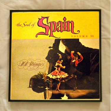 The Soul of Spain Volume II - Framed Vintage Record Album Cover â�� 0107
