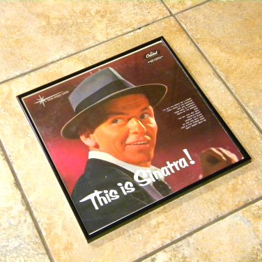This is Sinatra  -  Frank Sinatra - Framed Vintage Record Album Cover â�� 0121
