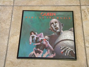 News of the World - Queen  - Framed Vintage Record Album Cover â 0135