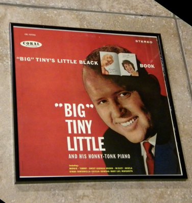 "Big" Tiny's Little Black Book - Framed Vintage Record Album Cover â�� 0153