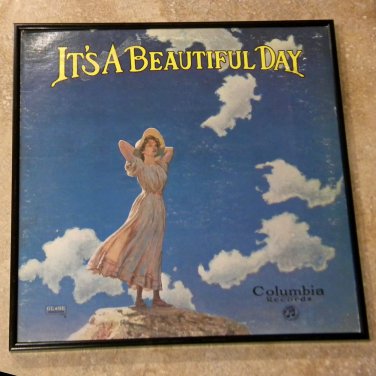 It's a Beautiful Day - Framed Vintage Record Album Cover