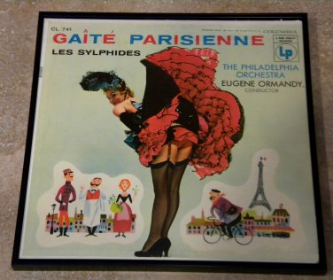GaÃ®tÃ© Parisienne, Les Sylphides - Framed Vintage Record Album Cover â�� 0171
