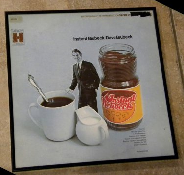 Instant Brubeck - Dave Brubeck  Framed Vintage Record Album Cover â�� 0182