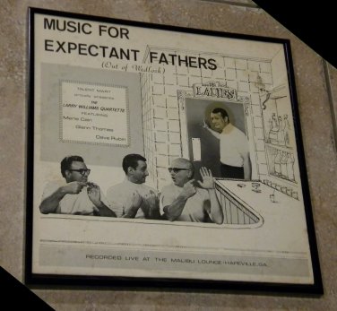 Music For Expectant Fathers (Out of Wedlock) - Framed Vintage Record Album Cover â�� 0189