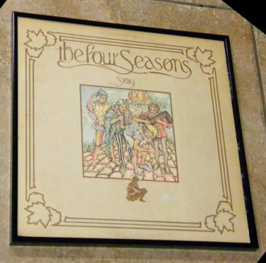 The Four Seasons Story - Framed Vintage Record Album Cover â�� 0193