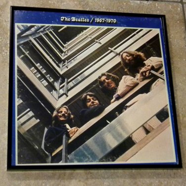 The Beatles - 1967 - 1970  - Framed Vintage Record Album Cover