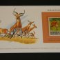Matted Print and Stamp - Kobus Kob - World Wildlife Fund