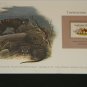 Matted Print and Stamp - Tasmanian Tiger - World Wildlife Fund