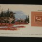 Matted Print and Stamp - Reindeer - World Wildlife Fund