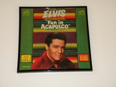 Elvis Presley - Fun In Acapulco Framed Vintage Record Album Cover â 0233