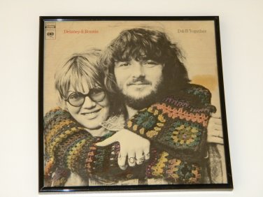 Delaney & Bonnie - D & B Together - Framed Vintage Record Album Cover â 0246