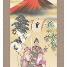Hanging scrolls,  Auspicious advent Shichifuku #p7113