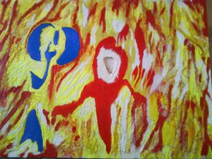 TREVOR R PLUMMER CONTEMPORARY Flames $15,600.