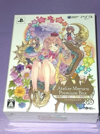 PS3 Atelier Meruru The Alchemist of Arland 3 JPN Ver Premium Box Crystal Weight