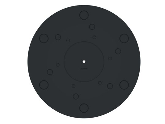 Oyaide BR-12 Anti Vibration Turntable Rubber Sheet 5mm New Design MJ-12