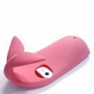 Whale Shape Silica Case for iPhone 5 Storage - Pink