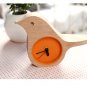 Early Bird Beech Mini Clock Wooden Shell Green Life Time Gadget