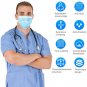 20 Disposable Face Mask Daily Protective 3-ply Respirator Non-woven Mouth Mask BFE95