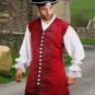Renaissance Gothic Pirate Medieval Costume Vest