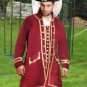 Renaissance Gothic Pirate Medieval Costume Coat Vest