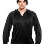 Gothic Frilly Ruffled Pirate Costume Shirt - C1302 [Black]