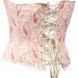 Paisley Crochet Steel Boning Overbust Fashion Corset Waist Cincher (Body Waist-38inch)