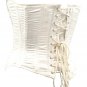 Elegant Patchwork Fabric Steel Boning Overbust Fashion Corset Waist Cincher (Body Waist-36inch)