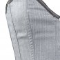Grey Striped Corporate Steel Boning Overbust Fashion Corset - Miracle Corsets (Body Waist-30inch)