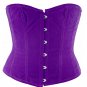 Purple Steel Boning Overbust Fashion Corset Bustier - Miracle Corsets (Body Waist-32inch)