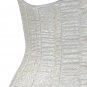 Silver Threadwork Fabric Steel Boning Underbust Fashion Corset - Miracle Corsets (Body Waist-24inch)