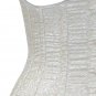 Silver Threadwork Fabric Steel Boning Underbust Fashion Corset - Miracle Corsets (Body Waist-34inch)