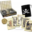 Pirate Playing Card Set with Carry Case and Coin