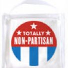 "Totally Non-Partisan" Baby Onesie, Size 0-6 Months