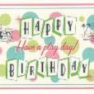Happy Birthday Card ~ Play Date