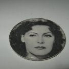 Vintage Greta Garbo Black and White Pin