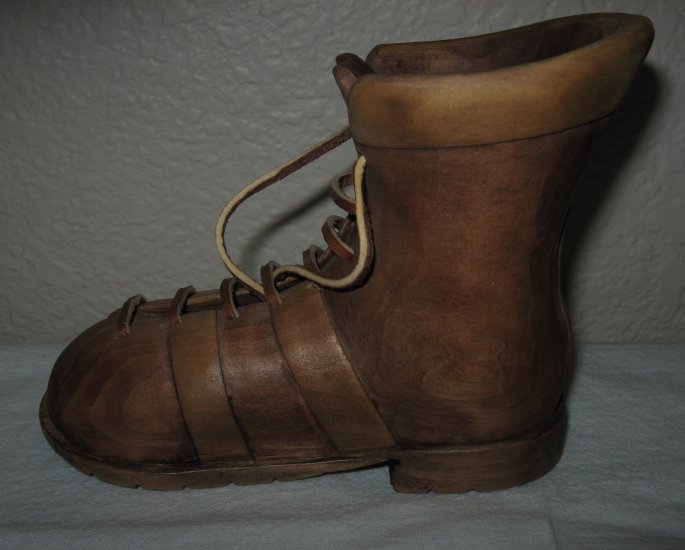 carved leather boots