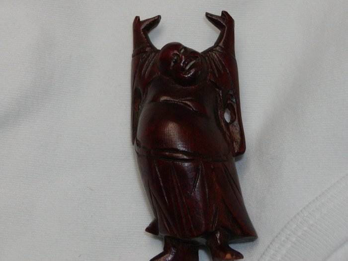 Vintage Hand Carved Buddha Figure