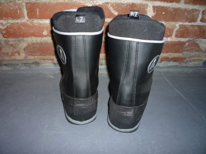 Practically New Black and Gray Airwalk Snow Boots, Size 7