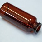 Small Brown Glass Bottle 3" x 1"
