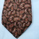 Retro Christian Dior Neck Tie, Brown Pattern