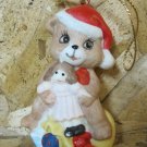 Retro Christmas Ornament, Bear with Toys Retro Christmas Ornament, Bear with Toys