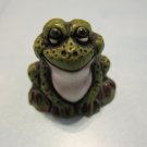 Hand Painted Clay Frog Bead