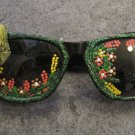 Hand Painted Frog Sun Glasses