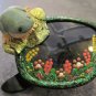 Hand Painted Frog Sun Glasses