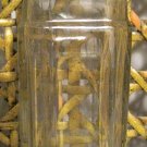 Retro Clear Glass Bottle 5.5" x 2.25"