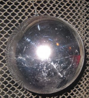 Silver Ball Ornament